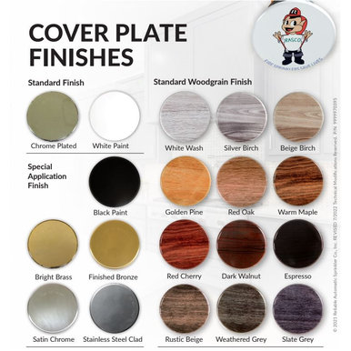 RASCO/Reliable G4 G4A G5 RFC Concealed Fire Sprinkler Escutcheon, Euro White, 165 Degree, CG51EW 6887271619 - WeSupplyIt.com