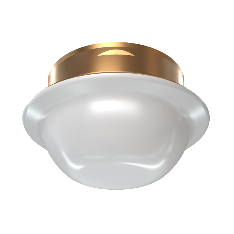 Viking Cover 12381 Label 12382A Concealed Domed Pendent Cover Plate, White, 165 Degree, White Label, 12381MC/W - WeSupplyIt.com