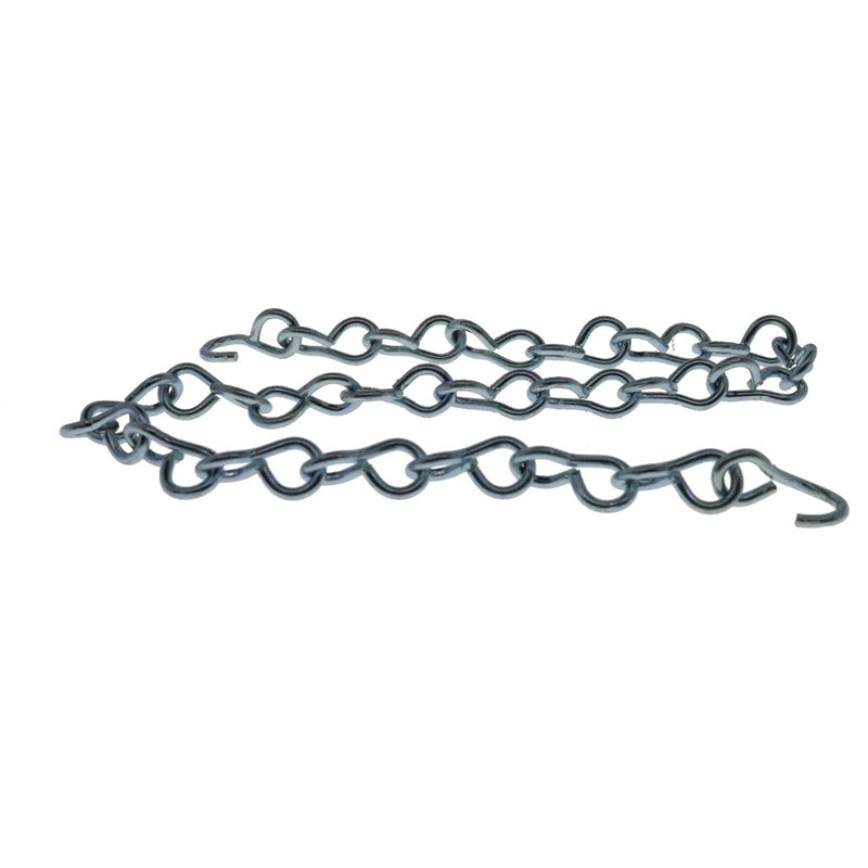 Single Sign Chain Double Jack #16 Zinc, 12" - WeSupplyIt.com
