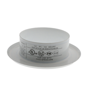 Tyco Style 20 Recessed Fire Sprinkler Escutcheon 1/2" NPT, White, 56-705-4-010 - WeSupplyIt.com