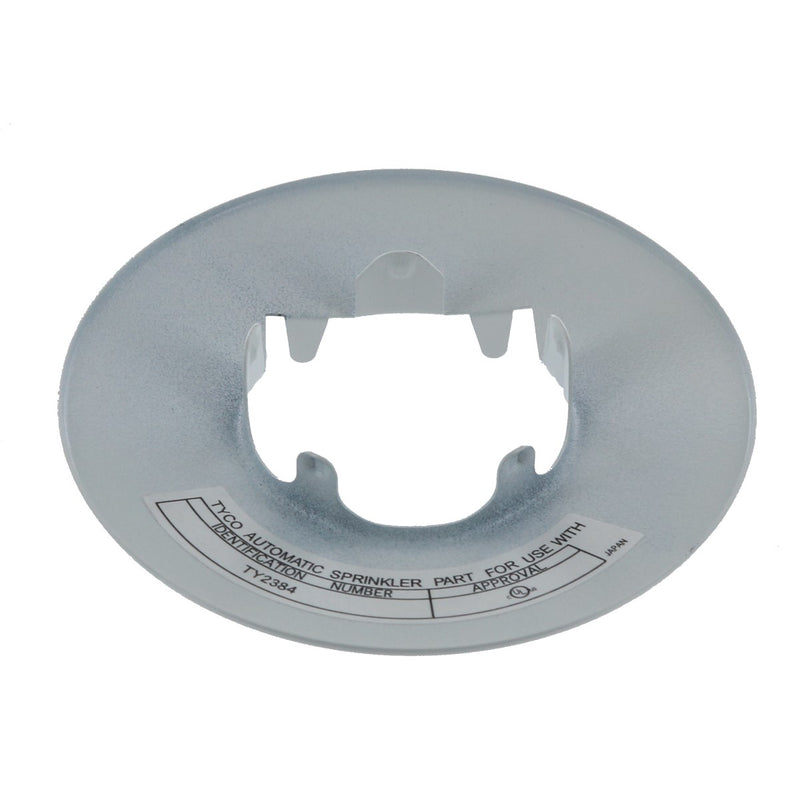 Tyco Model LFII Flush Horizontal Sidewall Fire Sprinkler Escutcheon, White, 56-124-4-001 - WeSupplyIt.com