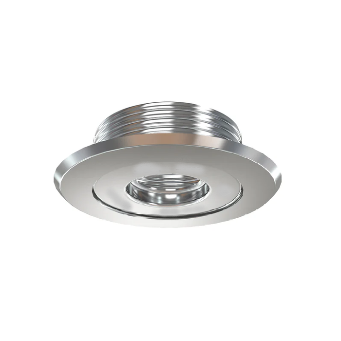 Globe Recessed Threaded Fire Sprinkler Escutcheon, 1/2" Adjustment, 3/4" NPT, Chrome 329311 - WeSupplyIt.com