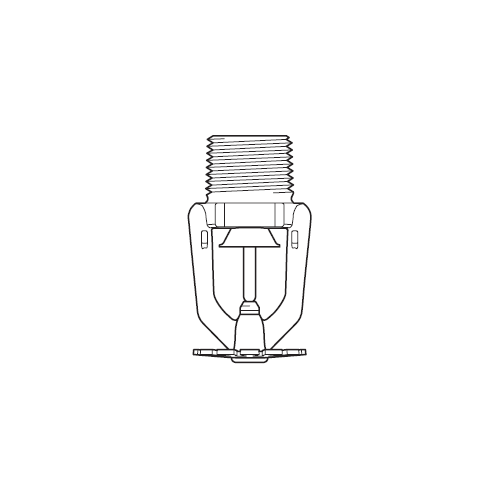 Tyco® TY1234, Series LF-II, Low Flow Pendent, 3.0K, 1/2” NPT, Residential Sprinkler, QR, White, 175 Degree, 51-010-4-175, Fire Sprinkler Head - WeSupplyIt.com