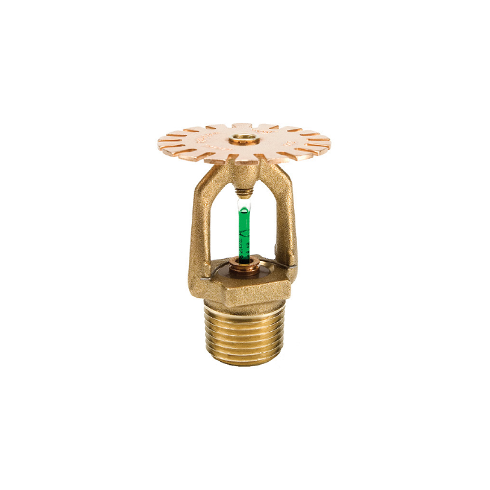 Tyco® TY2190, Model AP, Specific Application Attic Sprinkler, 4.2K, Attic Plus, QR, 1/2" NPT, Brass, 200 Degree, 50-624-1-200, Fire Sprinkler Head - WeSupplyIt.com