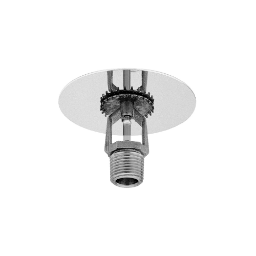 Tyco® TY3153, Model TY-B, 5.6K, 1/2” NPT, Intermediate Level Upright Sprinkler w/Shield, Storage Sprinkler, SR, Brass, 135 Degree, 57-533-1-135, Fire Sprinkler Head - WeSupplyIt.com