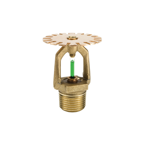 Tyco® TY3199, Model CC3, Combustible Concealed Space Sprinkler, Special Application, 5.6K, Upright, QR, 1/2" NPT, Brass, 200 Degree, 51-301-1-200, Fire Sprinkler Head - WeSupplyIt.com