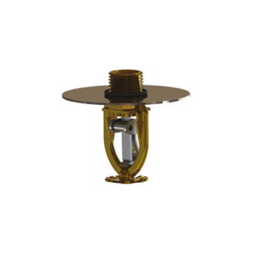 Tyco® TY3211, Model TY-L, 5.6K, 1/2” NPT, Intermediate Level Pendent Sprinkler w/Shield, Storage Sprinkler, SR, Brass, 165 Degree, 53-112-1-165, Fire Sprinkler Head - WeSupplyIt.com