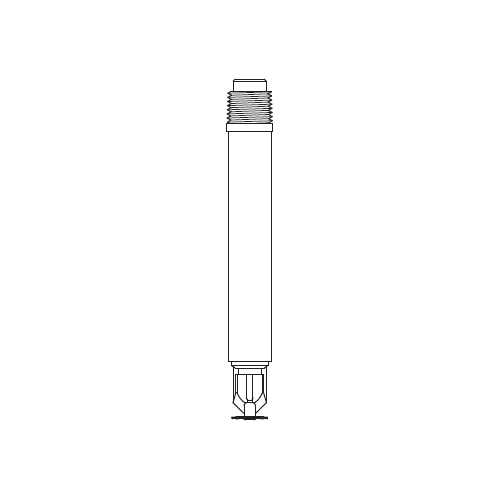 Tyco® TY3255, Model DS-1, Dry, Standard Coverage, Pendent, 5.6K, SR, 1” NPT, Chrome, 360 Degree, 48” Length, 60-925-9-480, Fire Sprinkler Head - WeSupplyIt.com