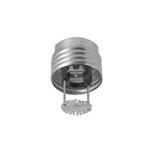 Tyco® TY3534, Series LFII, 4.9K, 1/2” NPT, Residential Flat-Plate Polymeric Concealed Pendent Sprinkler, Wet Pipe System, QR, Black, 200 Degree, 50-451-1-200, Fire Sprinkler Head - WeSupplyIt.com