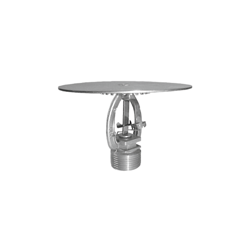Tyco® TY4123, Model TY-FRL, 8.0K, 3/4” NPT, Intermediate Level Upright Sprinkler w/Shield, Storage Sprinkler, QR, Chrome, 165 Degree, 58-153-9-165, Fire Sprinkler Head - WeSupplyIt.com