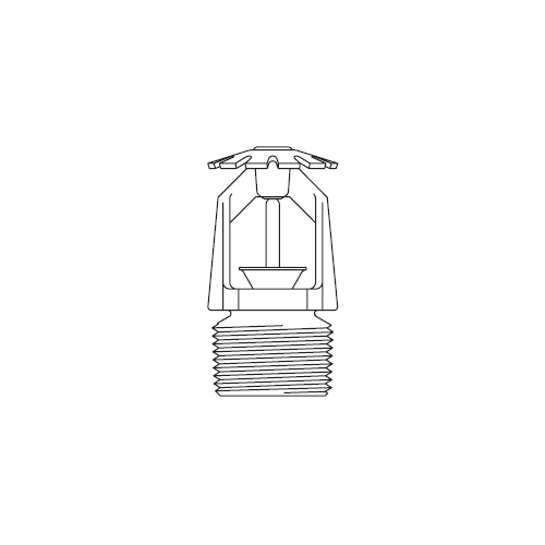 Tyco® TY4631, Model TY-FRB, 8.0K, QR, Conventional (Old Style) Sprinkler, 3/4" NPT, Lead Coated, 286 Degree, 57-393-7-286, Fire Sprinkler Head - WeSupplyIt.com
