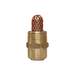 Tyco® Type HV High Velocity Directional Spray Nozzle, Model Number HV-60, OPEN, Non-Automatic, Nominal Angle 80, 1 1/4” E-NPT, 6.4K, Brass, 49-060-1-001 - WeSupplyIt.com