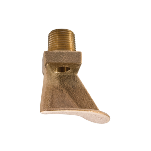 Tyco® Model B Exposure Protection Sprinkler, Exposure Nozzle, Window Type, Orifice 3/4", 3/4" NPT, 12.39K, Natural Finish Bronze, 49-201-1-006 - WeSupplyIt.com