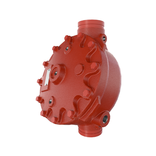 Viking® 11516 Model J-1 Flow Control Valve, Straight Through, Groove x Groove, 4" - WeSupplyIt.com
