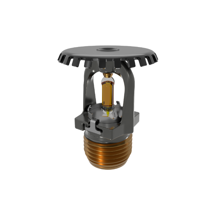 Viking® VK1001, Model XT1, 5.6K, Standard, Upright, SR, 1/2" NPT, Black, 135 Degree, 23867MA/B Fire Sprinkler Head - WeSupplyIt.com