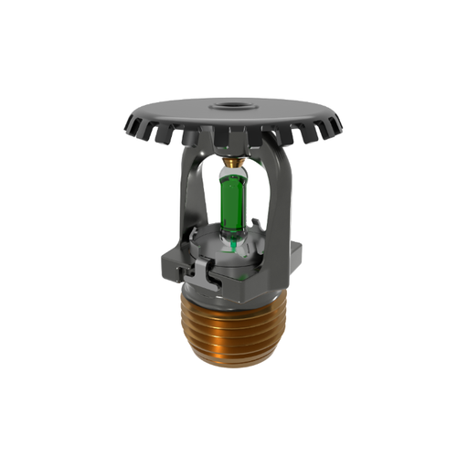 Viking® VK1001, Model XT1, 5.6K, Standard, Upright, SR, 1/2" NPT, Black, 200 Degree, 23867ME/B Fire Sprinkler Head - WeSupplyIt.com