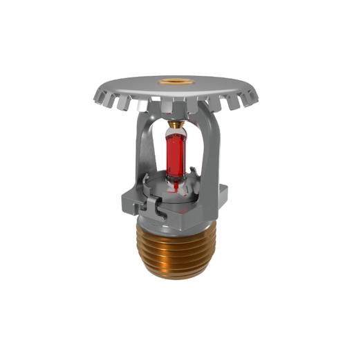 Viking® VK1001, Model XT1, 5.6K, Standard, Upright, SR, 1/2" NPT, Chrome, 155 Degree, 23867FB Fire Sprinkler Head - WeSupplyIt.com