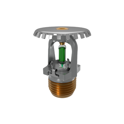 Viking® VK1001, Model XT1, 5.6K, Standard, Upright, SR, 1/2" NPT, Chrome, 200 Degree, 23867FE Fire Sprinkler Head - WeSupplyIt.com