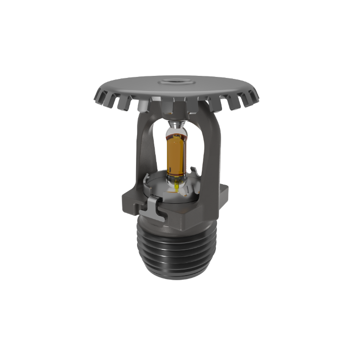 Viking® VK1001, Model XT1, 5.6K, Standard, Upright, SR, 1/2" NPT, Nickel PTFE (ENT), 135 Degree, 23867JNA Fire Sprinkler Head - WeSupplyIt.com