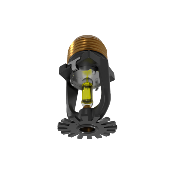 Viking® VK1021, Model XT1, 5.6K, Standard, Pendent, SR, 1/2" NPT, Black, 175 Degree 23868MD/B Fire Sprinkler Head - WeSupplyIt.com