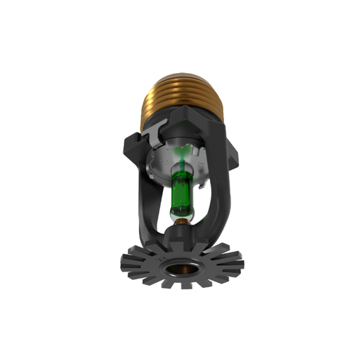 Viking® VK1021, Model XT1, 5.6K, Standard, Pendent, SR, 1/2" NPT, Black, 200 Degree 23868ME/B Fire Sprinkler Head - WeSupplyIt.com