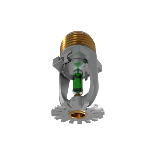 Viking® VK1021, Model XT1, 5.6K, Standard, Pendent, SR, 1/2" NPT, Chrome, 200 Degree 23868FE Fire Sprinkler Head - WeSupplyIt.com