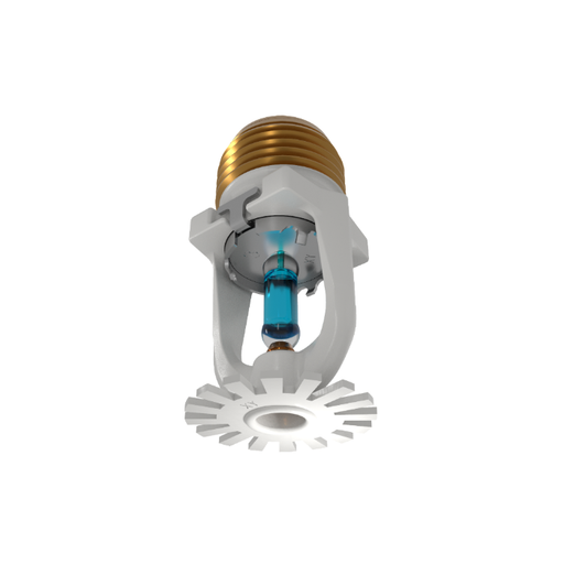 Viking® VK1021, XT1 High Pressure 250 PSI, 5.6K, Standard, Pendent, SR, 1/2" NPT, White, 286 Degree, 23868MG/W Fire Sprinkler Head - WeSupplyIt.com