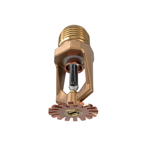 Viking® VK102, Model M, 5.6K, Standard, Pendent, SR, 1/2" NPT, Brass 500 Degree 12987AL Fire Sprinkler Head - WeSupplyIt.com