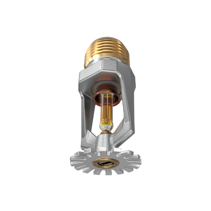 Viking® VK102, Model M, 5.6K, Standard, Pendent, SR, 1/2" NPT, Chrome 135 Degree 12987FA Fire Sprinkler Head - WeSupplyIt.com