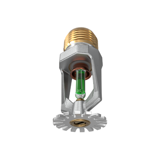 Viking® VK102, Model M, 5.6K, Standard, Pendent, SR, 1/2" NPT, Chrome 200 Degree 12987FE Fire Sprinkler Head - WeSupplyIt.com