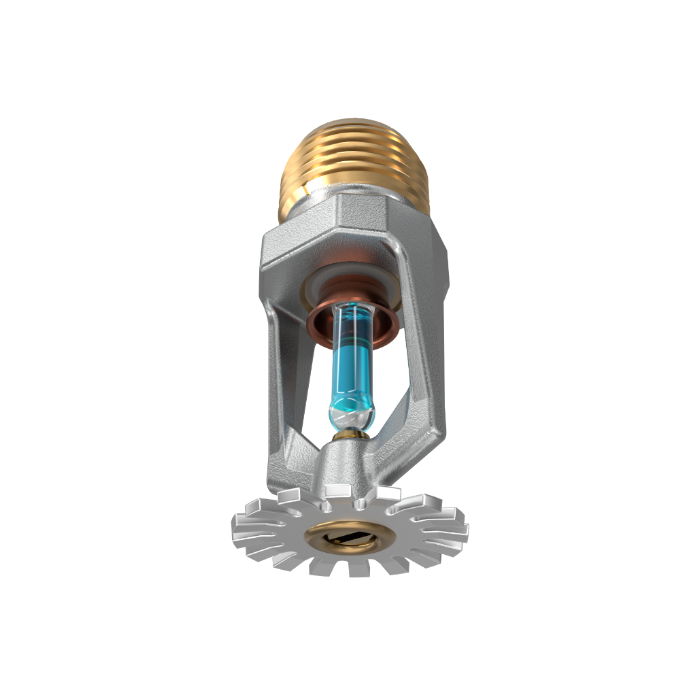 Viking® VK102, Model M, 5.6K, Standard, Pendent, SR, 1/2" NPT, Chrome 286 Degree 12987FG Fire Sprinkler Head - WeSupplyIt.com