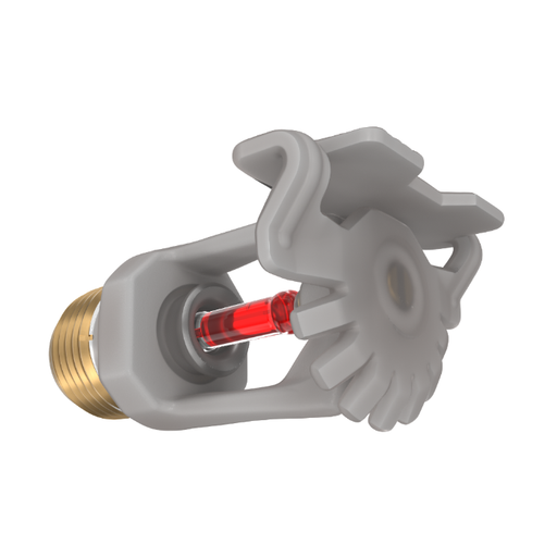 Viking® VK104, Model M, 5.6K, Standard, Horizontal Sidewall, SR, 1/2" NPT, Wax Coated White, 155 Degree, 12995VB/W Fire Sprinkler Head - WeSupplyIt.com