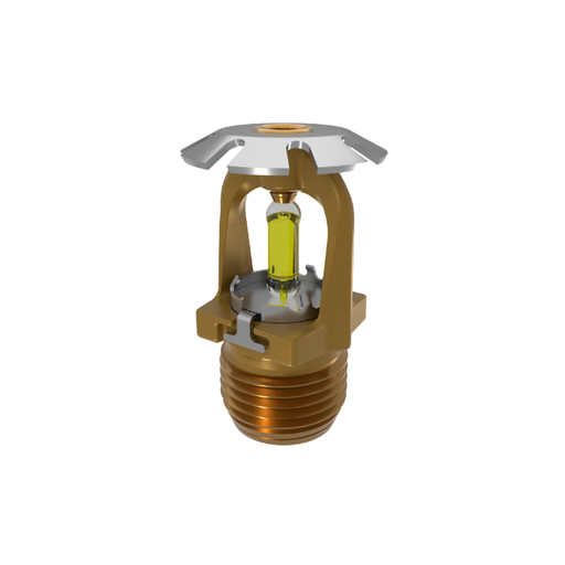 Viking® VK1181, Conventional, 5.6K, Standard, SR, 1/2" NPT, Brass, 175 Degree 23907AD Fire Sprinkler Head - WeSupplyIt.com