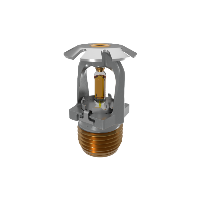 Viking® VK1181, Conventional, 5.6K, Standard, SR, 1/2" NPT, Chrome, 135 Degree 23907FA Fire Sprinkler Head - WeSupplyIt.com