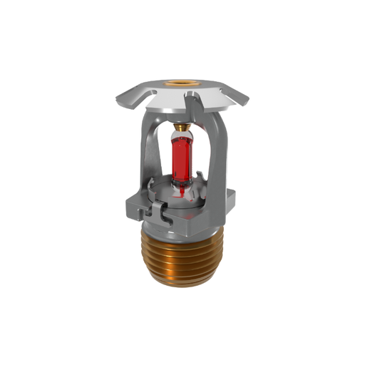 Viking® VK1181, Conventional, 5.6K, Standard, SR, 1/2" NPT, Chrome, 155 Degree 23907FB Fire Sprinkler Head - WeSupplyIt.com