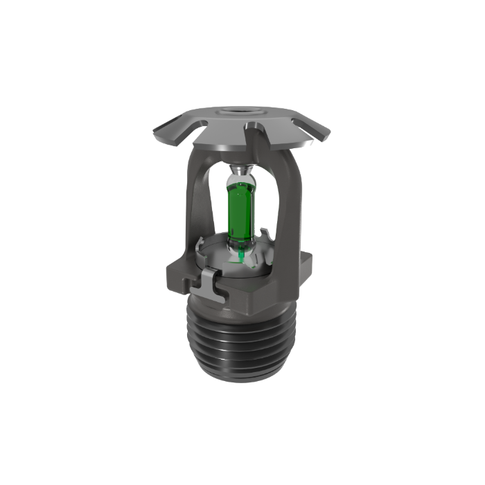 Viking® VK1181, Conventional, 5.6K, Standard, SR, 1/2" NPT, Nickel PTFE (ENT), 200 Degree 23907JNE Fire Sprinkler Head - WeSupplyIt.com