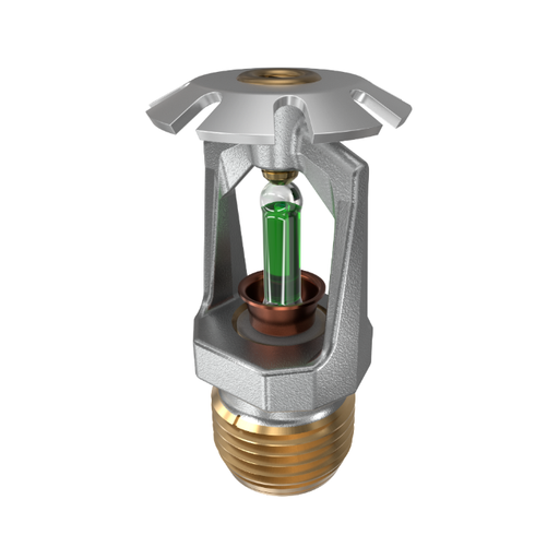 Viking® VK118, Model M, 5.6K, Standard, Conventional, SR, 1/2" NPT, Chrome, 200 Degree 19383FE Fire Sprinkler Head - WeSupplyIt.com