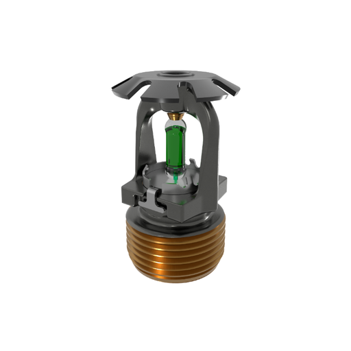 Viking® VK1201, Conventional, 8.0K, SR, 3/4" NPT, Black, 200 Degree 23911ME/B Fire Sprinkler Head - WeSupplyIt.com