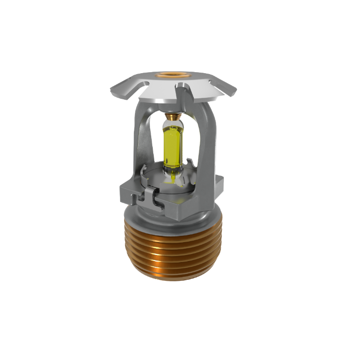 Viking® VK1201, Conventional, 8.0K, SR, 3/4" NPT, Chrome, 175 Degree 23911FD Fire Sprinkler Head - WeSupplyIt.com