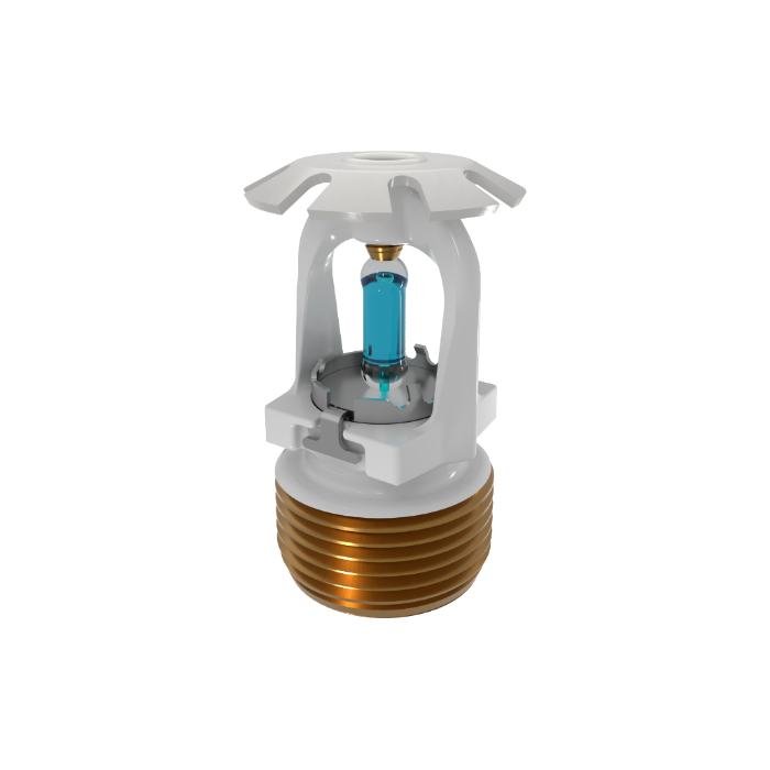 Viking® VK1201, Conventional, 8.0K, SR, 3/4" NPT, White, 286 Degree 23911MG/W Fire Sprinkler Head - WeSupplyIt.com