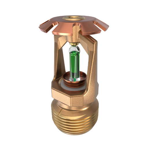 Viking® VK120, Model M, 8.0K, Standard, Conventional, SR, 3/4" NPT, Brass, 212 Degree 18270AM Fire Sprinkler Head - WeSupplyIt.com