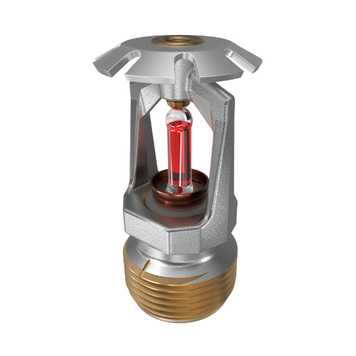 Viking® VK120, Model M, 8.0K, Standard, Conventional, SR, 3/4" NPT, Chrome, 155 Degree 18270FB Fire Sprinkler Head - WeSupplyIt.com