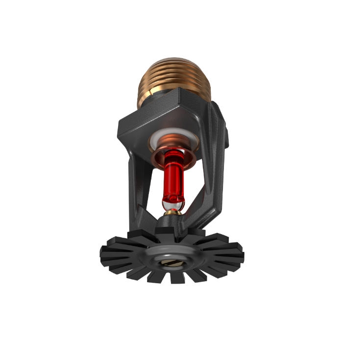 Viking® VK122, Micromatic® HP High Pressure 250 PSI, 5.6K, Standard, Pendent, SR, 1/2" NPT, Black, 155 Degree 09992MB/B Fire Sprinkler Head - WeSupplyIt.com