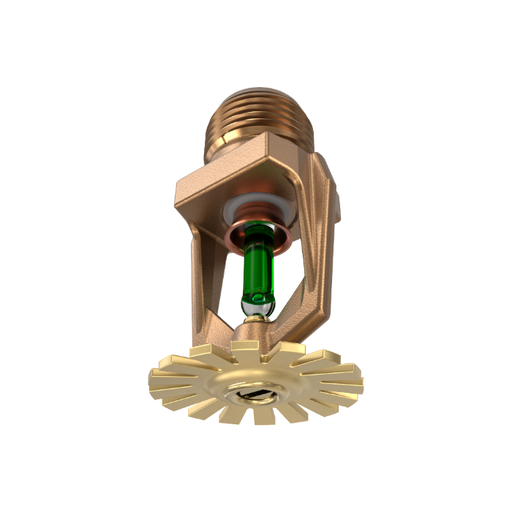 Viking® VK122, Micromatic® HP High Pressure 250 PSI, 5.6K, Standard, Pendent, SR, 1/2" NPT, Brass, 200 Degree 09992AE Fire Sprinkler Head - WeSupplyIt.com