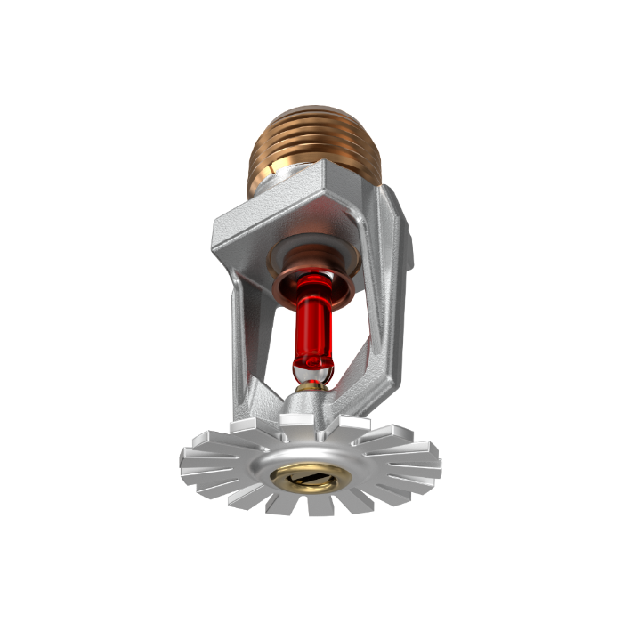 Viking® VK122, Micromatic® HP High Pressure 250 PSI, 5.6K, Standard, Pendent, SR, 1/2" NPT, Chrome, 155 Degree 09992FB Fire Sprinkler Head - WeSupplyIt.com