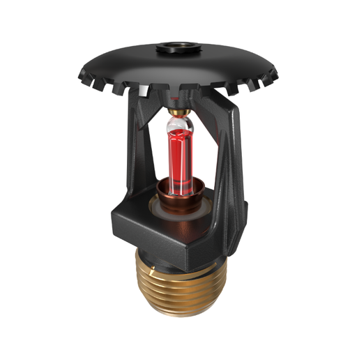 Viking® VK124, Micromatic® HP High Pressure 250 PSI, 5.6K, Standard, Upright, SR, 1/2" NPT, Black, 155 Degree 09993MB/B Fire Sprinkler Head - WeSupplyIt.com