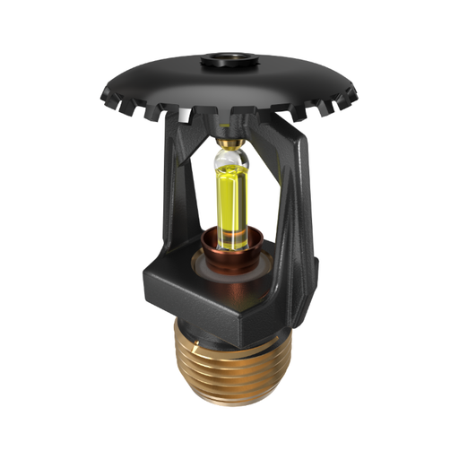 Viking® VK124, Micromatic® HP High Pressure 250 PSI, 5.6K, Standard, Upright, SR, 1/2" NPT, Black, 175 Degree 09993MD/B Fire Sprinkler Head - WeSupplyIt.com