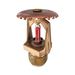 Viking® VK124, Micromatic® HP High Pressure 250 PSI, 5.6K, Standard, Upright, SR, 1/2" NPT, Brass, 155 Degree 09993AB Fire Sprinkler Head - WeSupplyIt.com