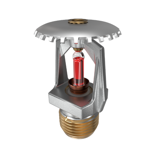 Viking® VK124, Micromatic® HP High Pressure 250 PSI, 5.6K, Standard, Upright, SR, 1/2" NPT, Chrome, 155 Degree 09993FB Fire Sprinkler Head - WeSupplyIt.com