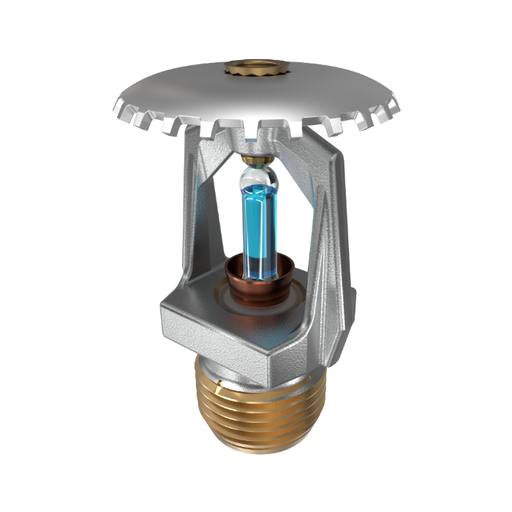 Viking® VK124, Micromatic® HP High Pressure 250 PSI, 5.6K, Standard, Upright, SR, 1/2" NPT, Chrome, 286 Degree 09993FG Fire Sprinkler Head - WeSupplyIt.com